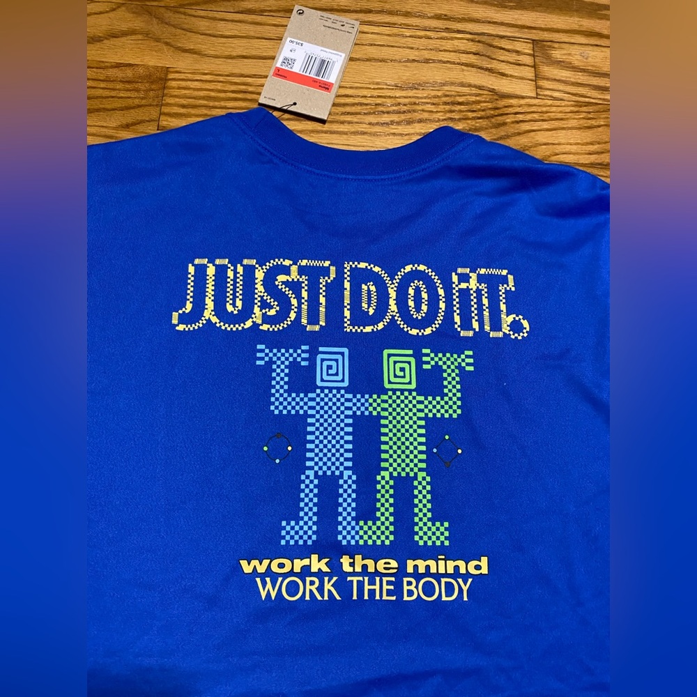 NIKE TRAINING "JDI Work Mind/Body Tee" sleeveless TANK Men’s L NEW! - Picture 2 of 6